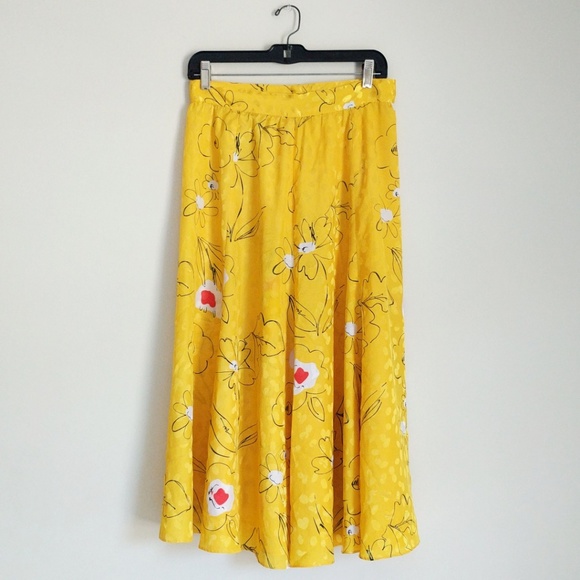 Statement Piece Floral A-line Skirt - Picture 4 of 5